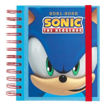 Agenda escolar Sonic 2022