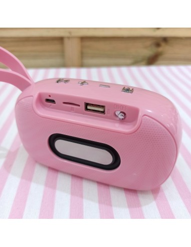 Altavoz rosa