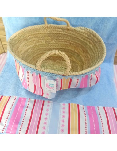 Cesta rayas