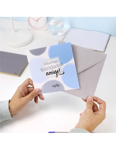 Tarjeta felicitación amigo