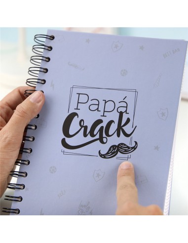 Libreta A5 Papa Crak