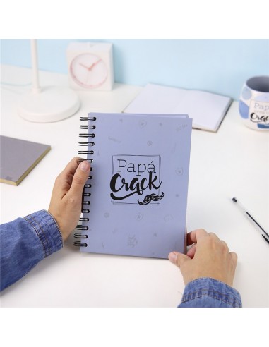 Libreta A5 Papa Crak