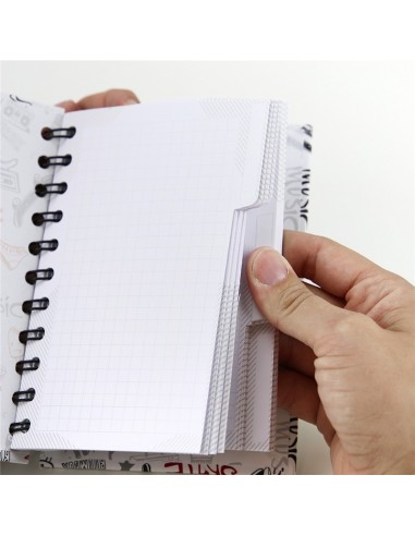 Libreta A6 music