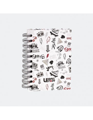 Libreta A6 music
