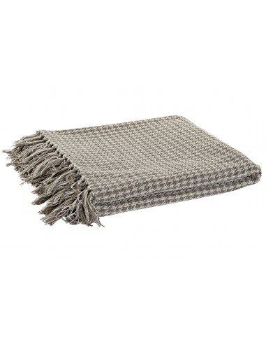 Plaid flecos marrón