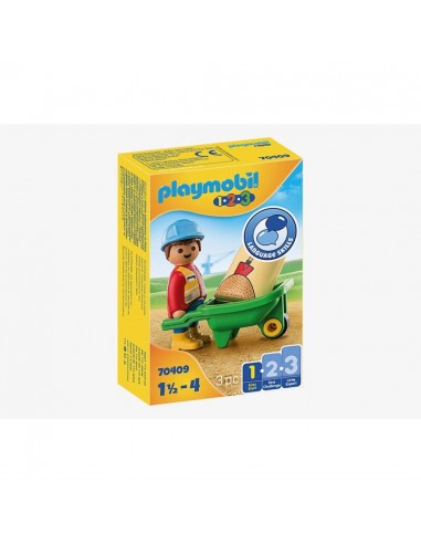 Playmobil 1·2·3 carretilla 70409