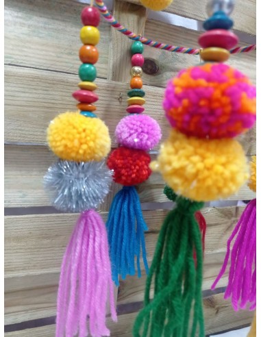 Atrapasueños pompones