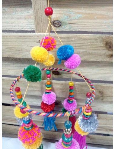 Atrapasueños pompones