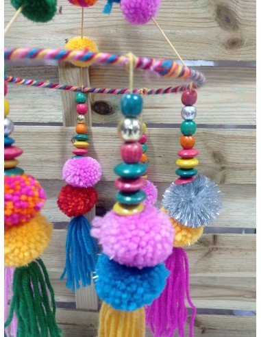 Atrapasueños pompones