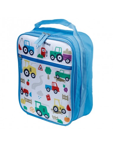 Nevera tractores azul